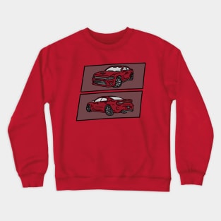 cars gifts illustration Crewneck Sweatshirt